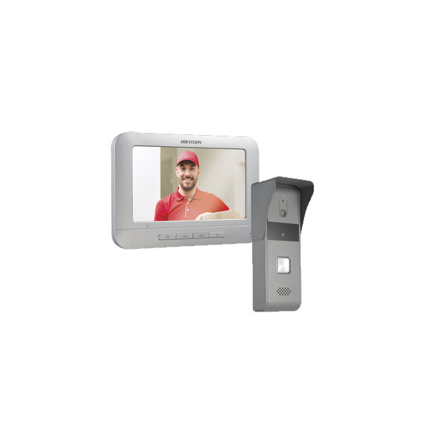 Kit de Videoportero Analógico con Pantalla LCD a Color de 7